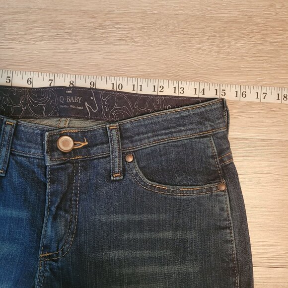 Wrangler Jeans Size 6x38 Inseam measures 37" Q Baby Tuff Buck Bootcut Mid Rise - Picture 5 of 10
